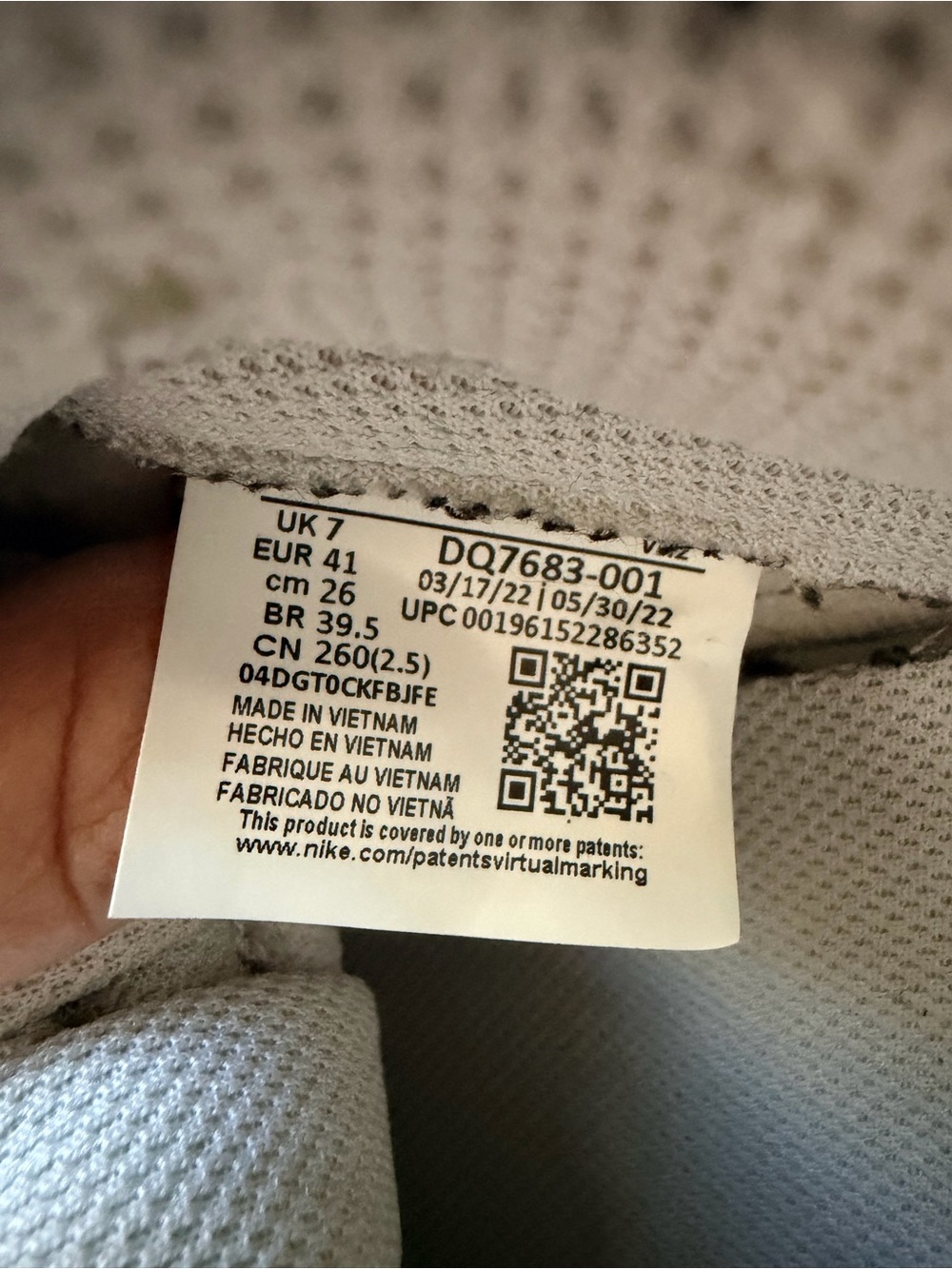 Nike Dunk Low Retro Chenille Swoosh - Picture 8 of 8